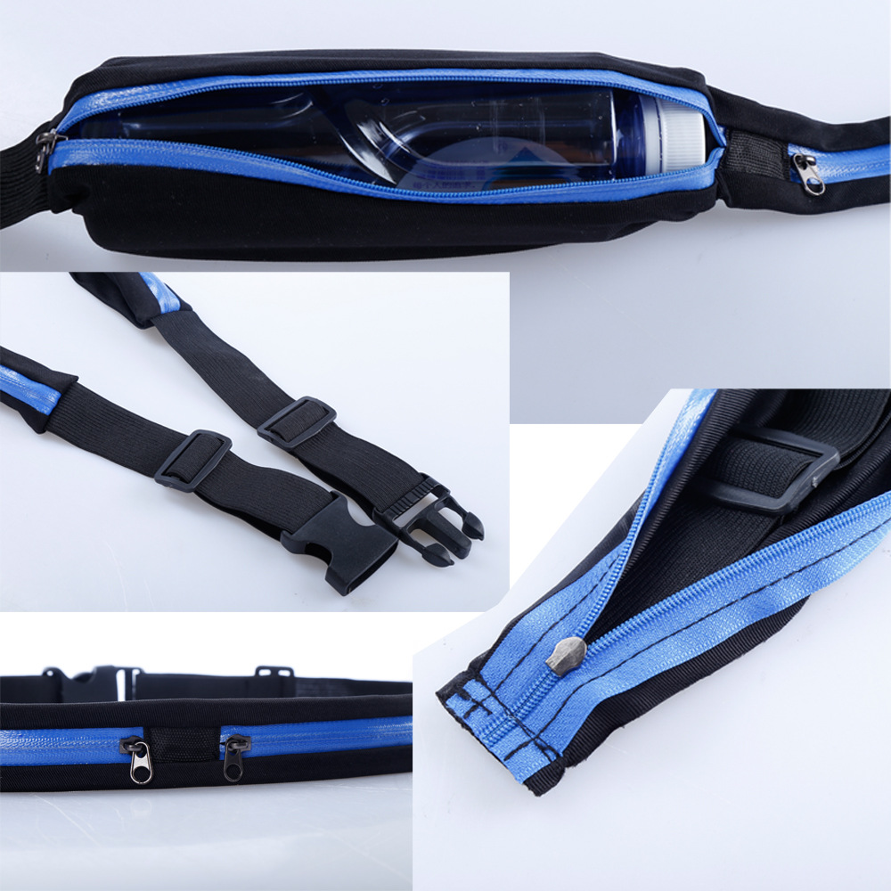 Bolsa deportiva para correr, riñonera de bolsillo para correr, ciclismo, trotar, riñonera, bolsa para teléfono, bolsillo, bolsa de gimnasio ajustable impermeable