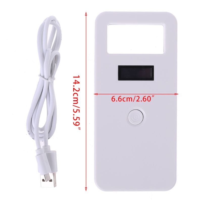 BSTCAR Dierchip Lezer, Dierlijke Huisdier ID Lezer Chip Transponder USB Handmicrochip Scanner Hond Kat Paarden