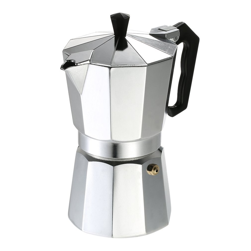 Aluminium kaffekanne 3 kopp /6 kopp /9 kopp /12 kopp kaffetrakter espresso percolator komfyrtopp mokka potten elektrisk komfyr: 150ml 3 kopp