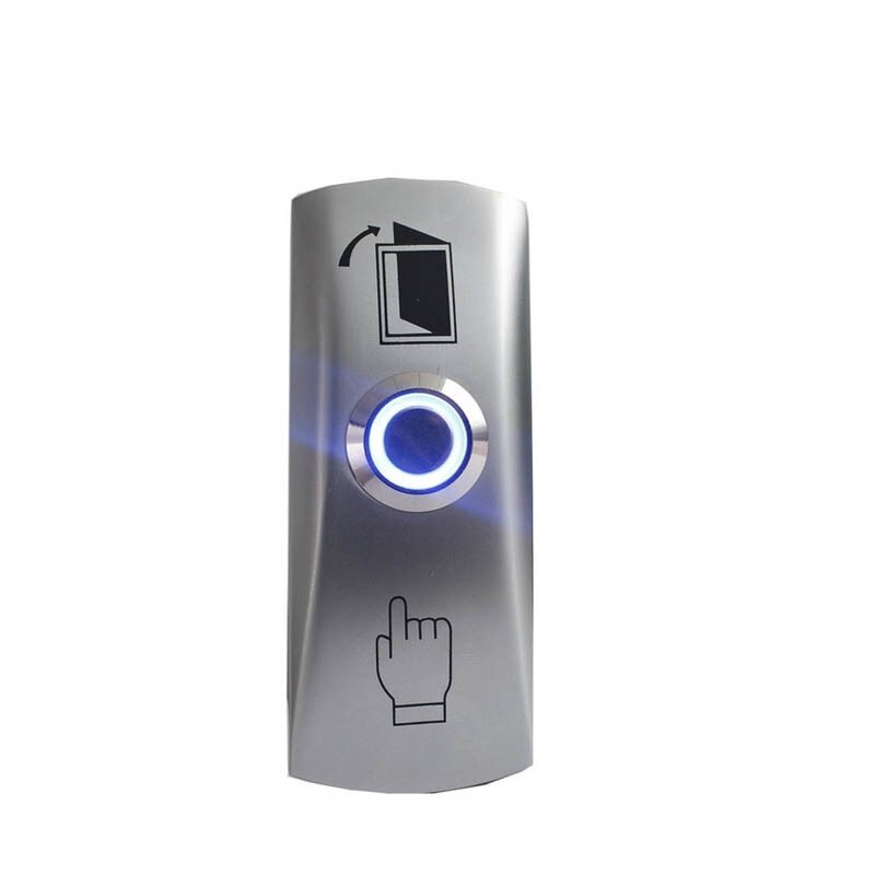 Zinc Alloy GATE DOOR Exit Button Exit Switch For Door Access Control System Door Push Exit Door Release Button Switch
