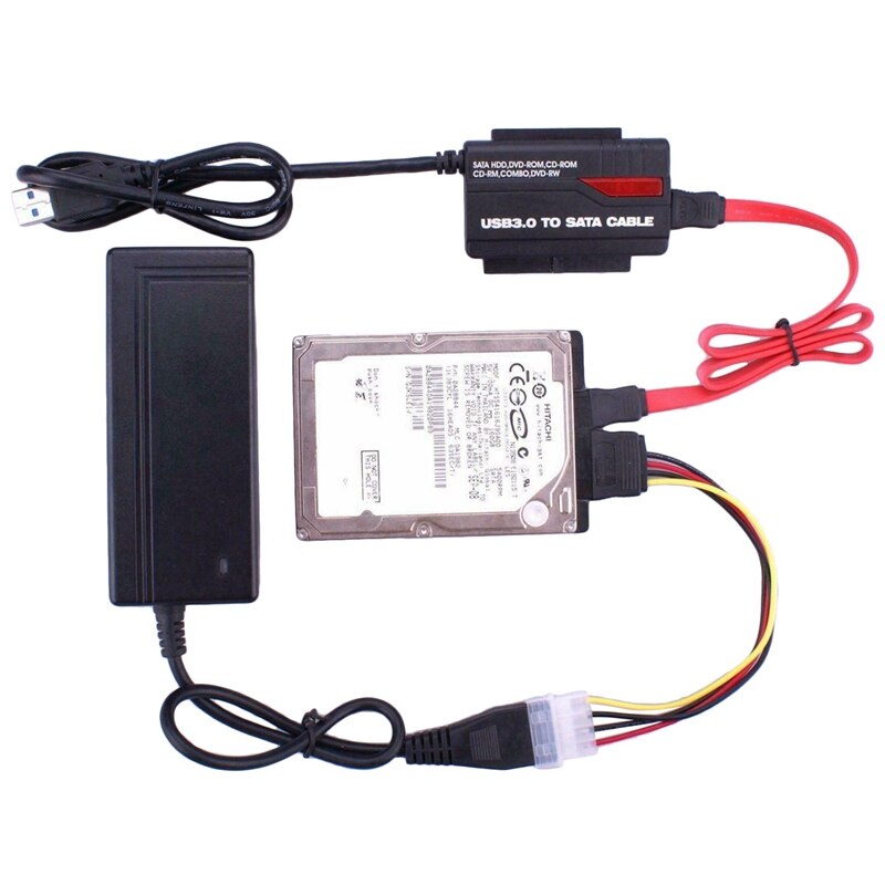 Usb 3,0 Zu Ide Sata 2,5 3,5 Zoll Hdd Festplatte Adapter Konverter Kabel Au Stecker