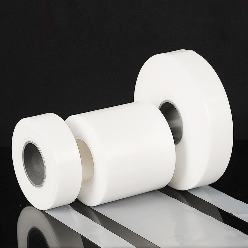 Translucent PTFE Plastics Film Thick 0.03/0.05/0.08/0.1/0.2mm Corrosion Resistant High Temperature Rubber Sheet Width 50/100mm