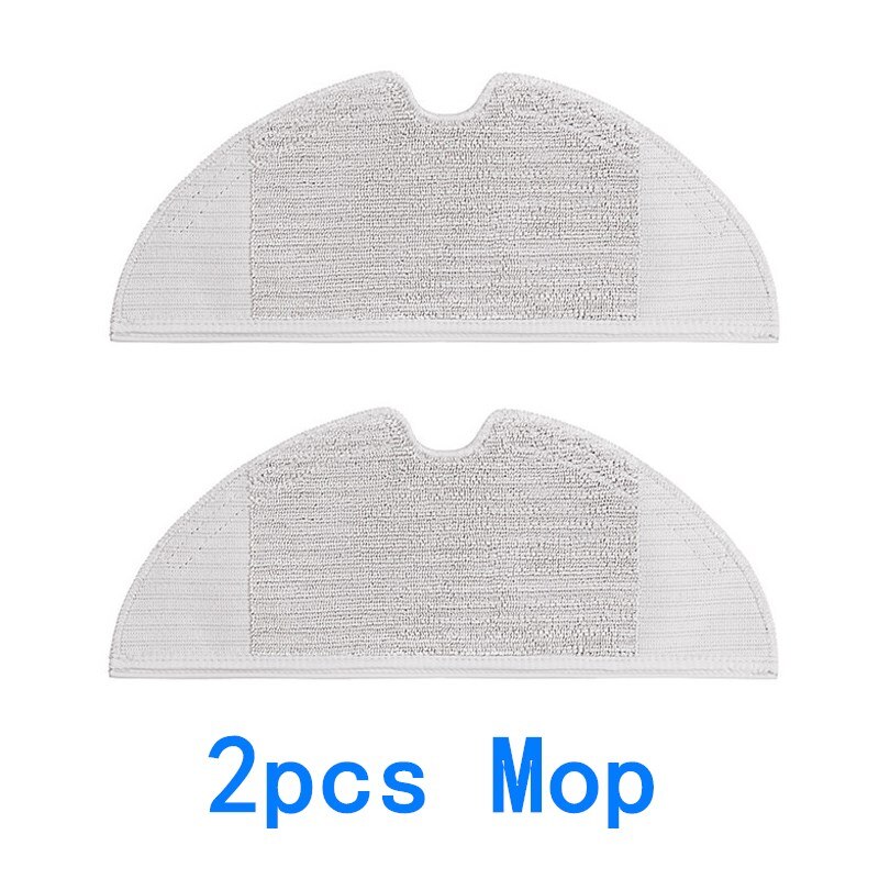 2 uds paño de mopa Accesorios lavables para Xiaomi Dreame F9 DreameF9 Dreame F 9 Robot aspirador repuestos Kits piezas