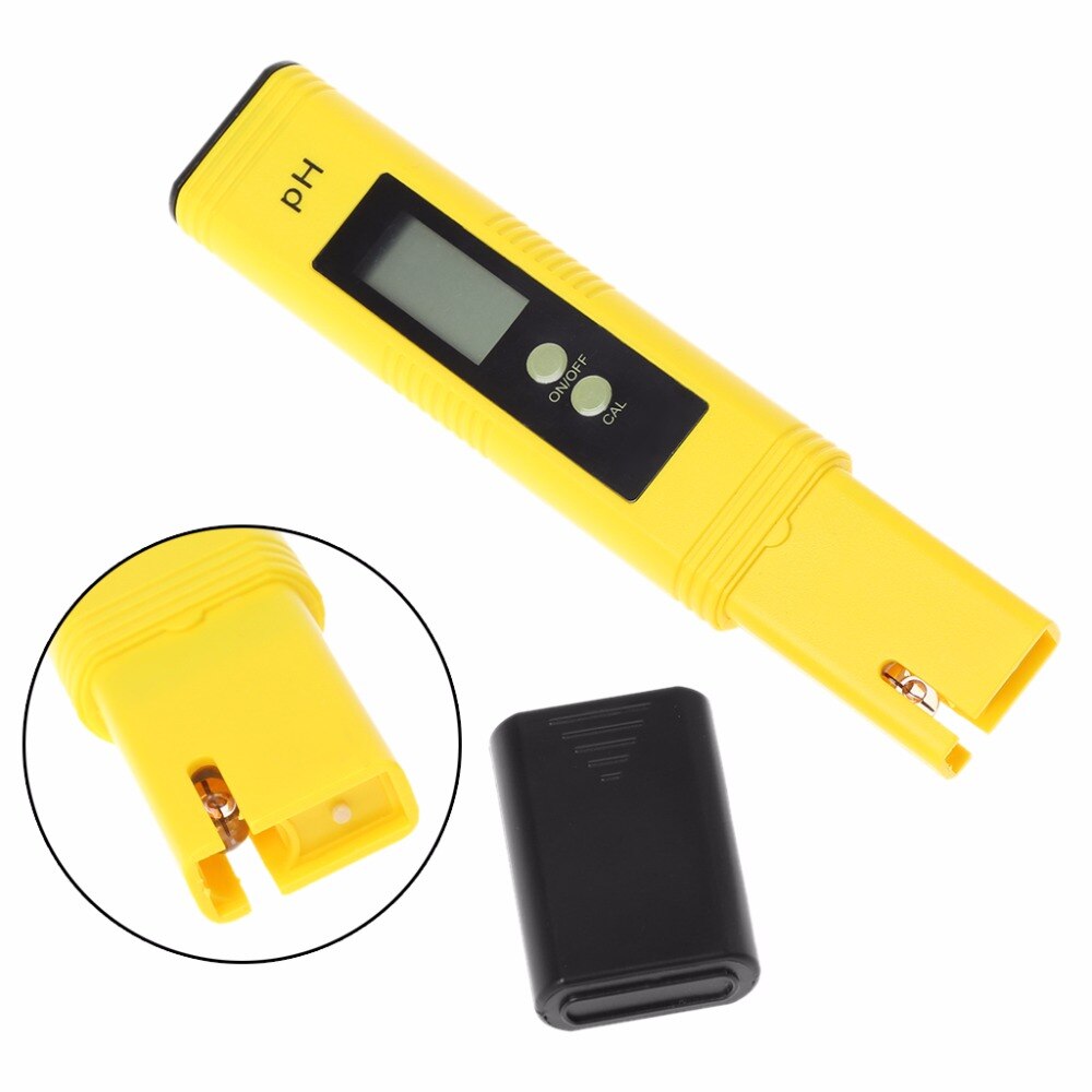 Auto Kalibratie Mini Digitale Pocket Pen Type Ph Meter Multimeter Tester Hydro Ph Meter