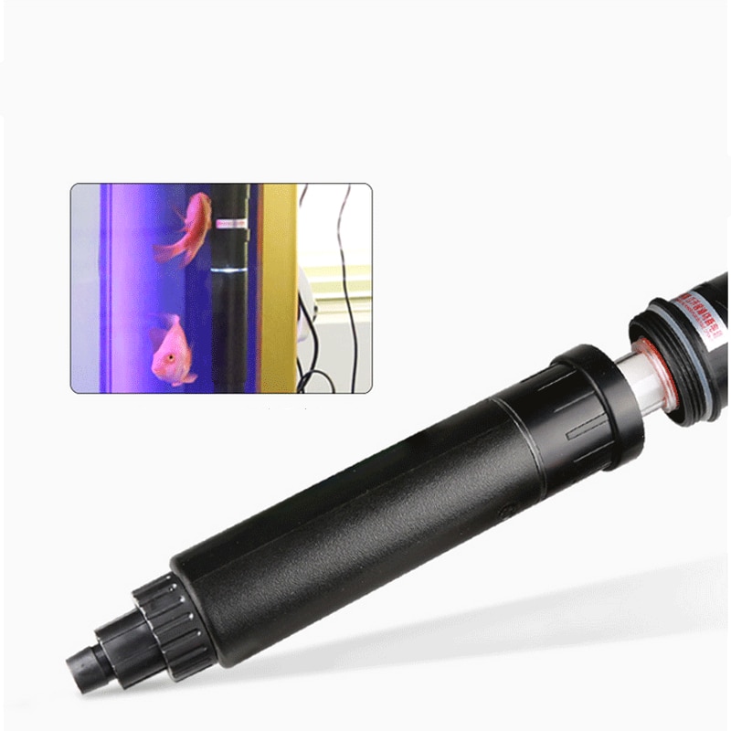 SUNSUN acuario UV lámpara germicida ultravioleta estanque de peces esterilización luz CUV 303 305 505 510 lámpara de eliminación de algas esterilizante