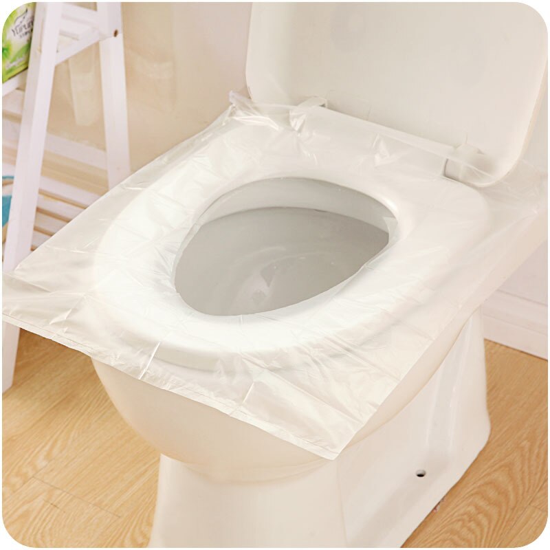 6pcs Portable Disposable Toilet Pats Travel Accesssories Seat Cover Trip Essentials Commode Cushion Waterproof Toilet Paper Pad