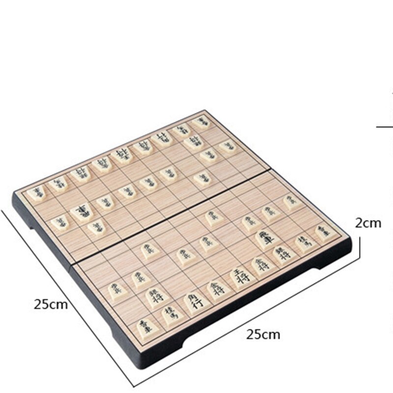 Medium foldet netic board japansk shogi sæt japansk skak