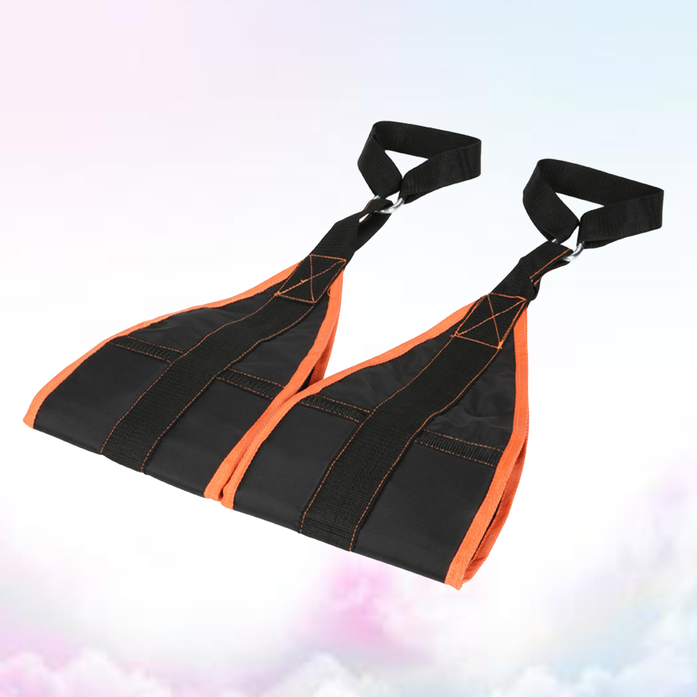 1 Pair Padded Suspension Hanging Straps Pull-up Belts Abdominal Muscles Training Chinup Bar Mounted Muscles Carver