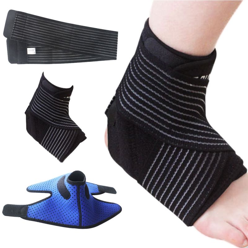 Männer Frauen Compression Ankle Unterstützung Atmungs Ankle Brace Wrap Stabilisator für Laufende Basketball Volleyball Sport Ein Stück