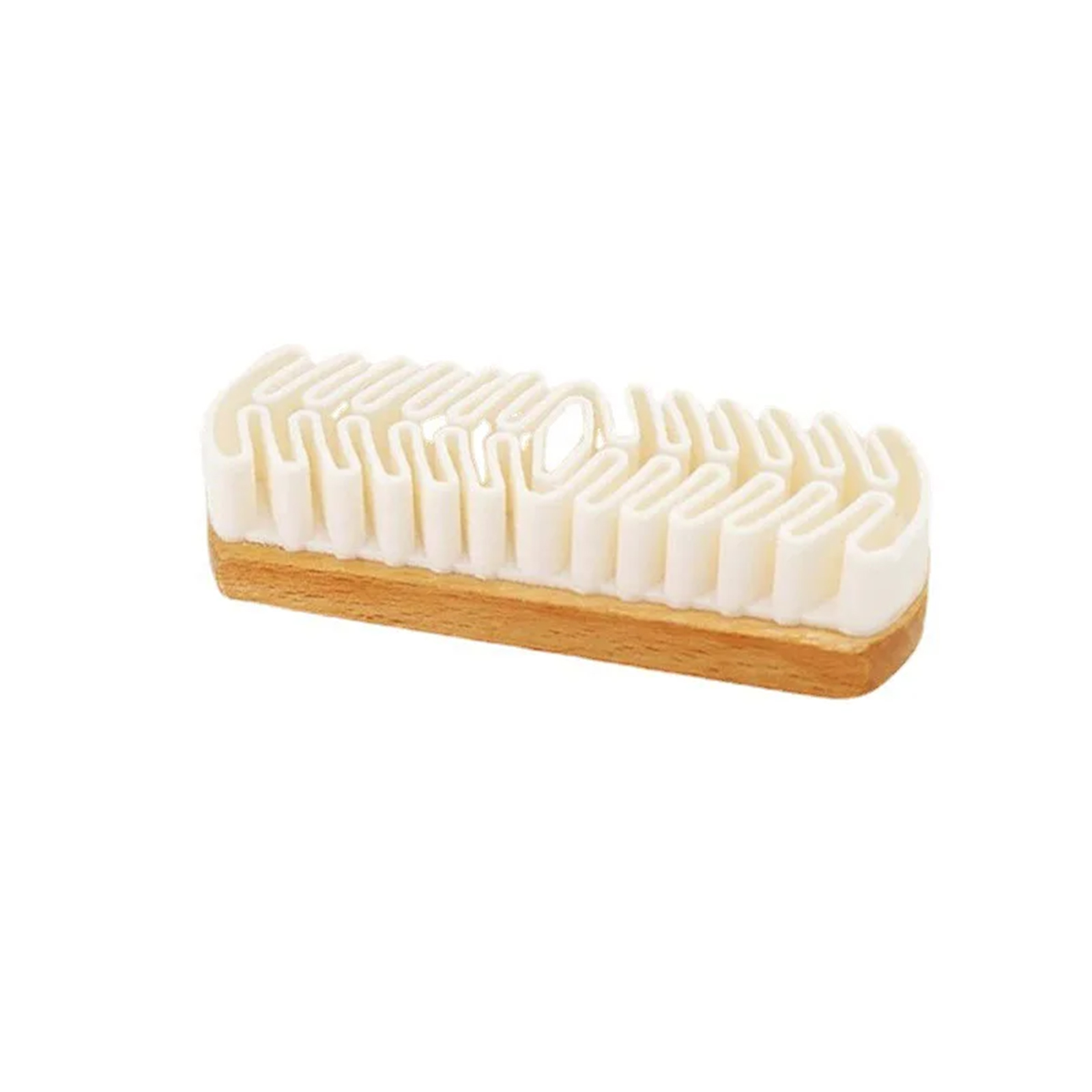 Brosse de nettoyage intérieur de voiture en daim, 2 pièces, tissus en peluche, peau de cerf, brosse de soins de beauté, outils de nettoyage de tapisserie de voiture: WHITE