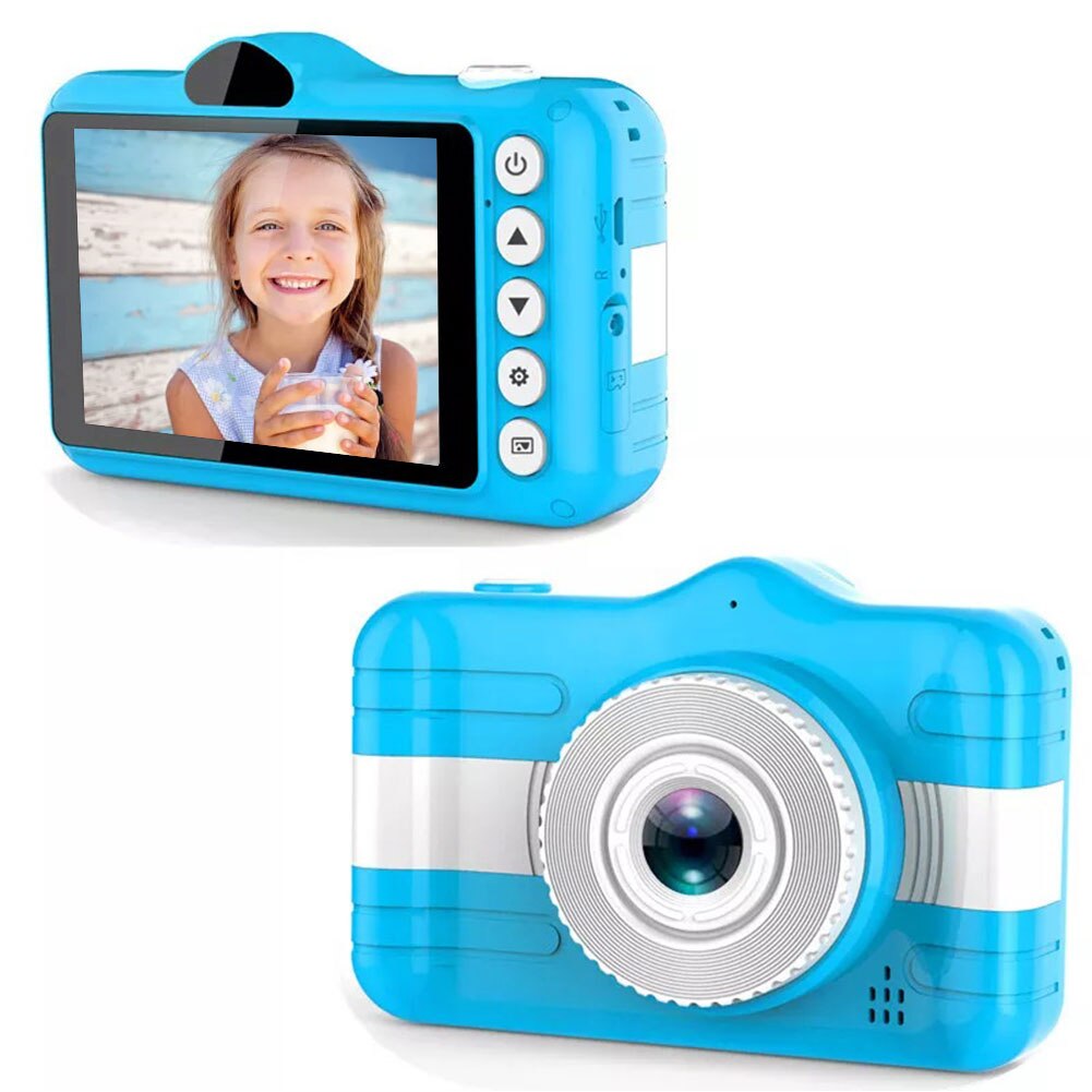 Kind Camera Digitale Camera 3.5 Inch Leuke Cartoon Camera Speelgoed Kinderen 12MP 1080P Foto Video Camera Voor kids