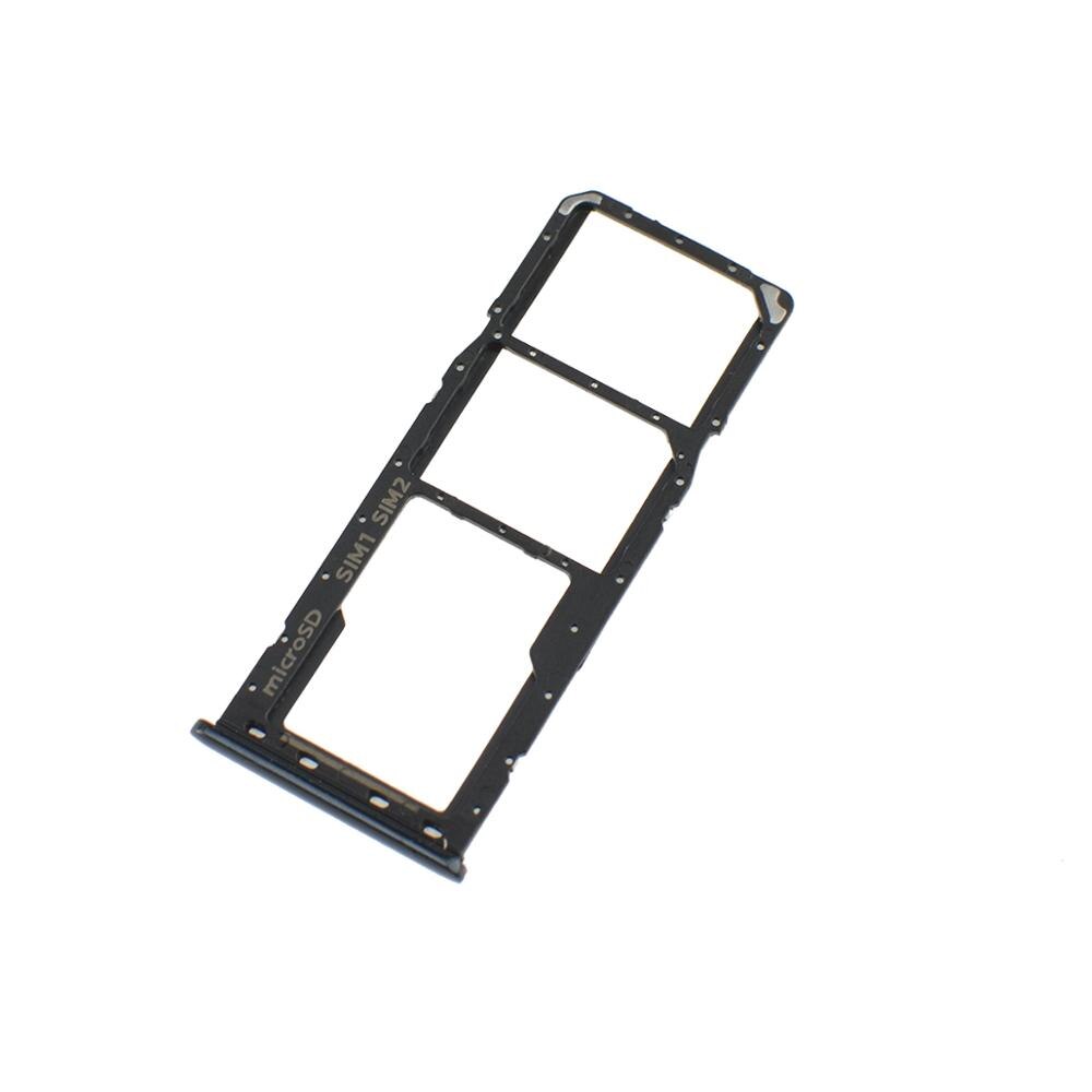 Sim-kaart Houder Slot Sim Kaart Lade Vervanging voor Samsung Galaxy A50 Sim-kaart Adapter Vervanging: for A50 Black