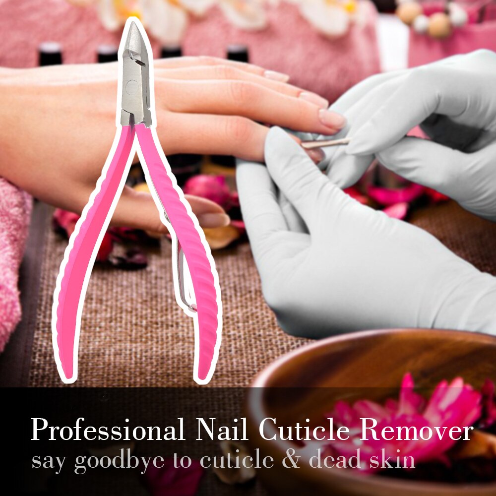 Cuticle Remover Cutter Nail Clipper Nippers for Dead Skin Removal Stainless Steel Cuticle Scissors Nail Tools