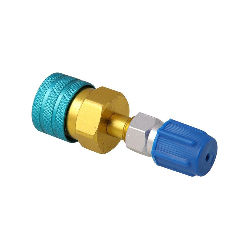 R1234Yf To R134A Low Side Quick Coupler, R12 To R134A Hose Adapter Fitting Connector For Car Air-Conditioning Ac Charging