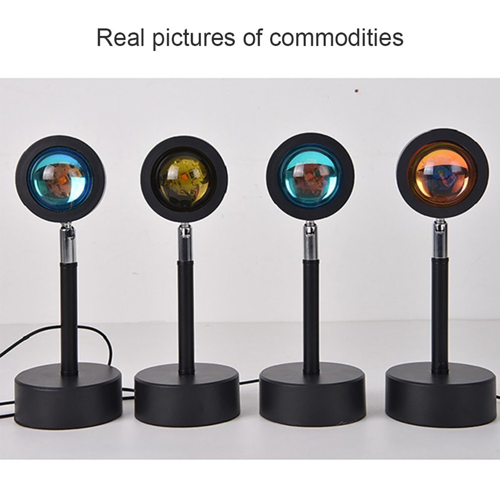 Regenbogen Lampe Dekoration Für Schlafzimmer Sonnenuntergang Projektion Nacht Lichter Live Rundfunk Hintergrund Wie Galaxis Projektor Atmosphäbetreffend