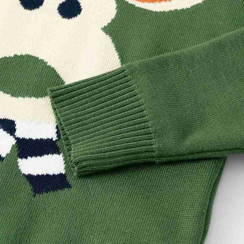 Kinderen Trui Herfst/Winter Ronde Hals Double-Layer Trui Cartoon Kinderkleding Jongen Dieptepunt v7L8