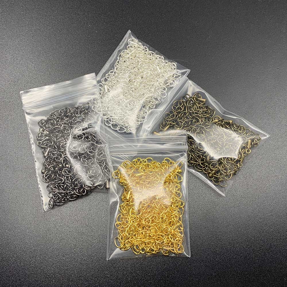 20 stks/partij 50-70mm Uitgebreide Uitbreiding Staart Keten Connectors Water End Kralen Voor DIY Sieraden Maken armband Ketting