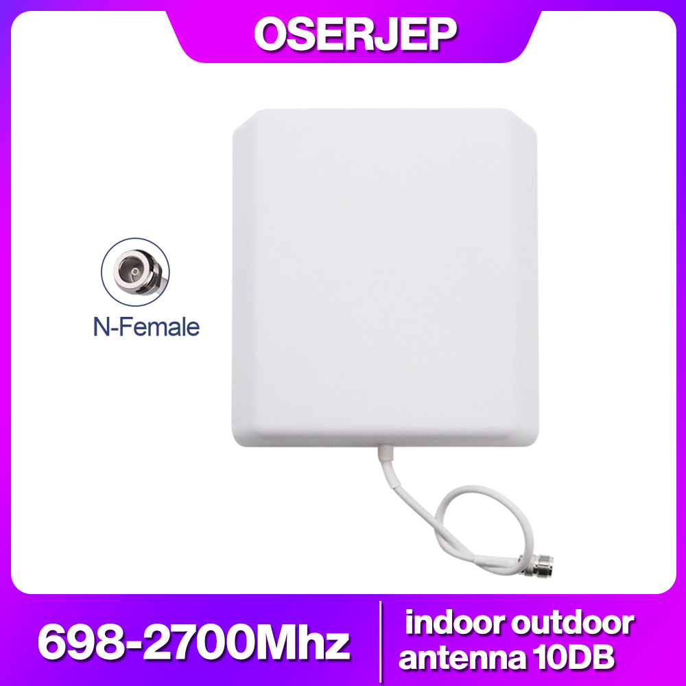 Antena interna externa de painel externo, 2g, 3g, 4g lte, 698-2700mhz, 10db, gsm, cdma, telefone celular, antena repetidora