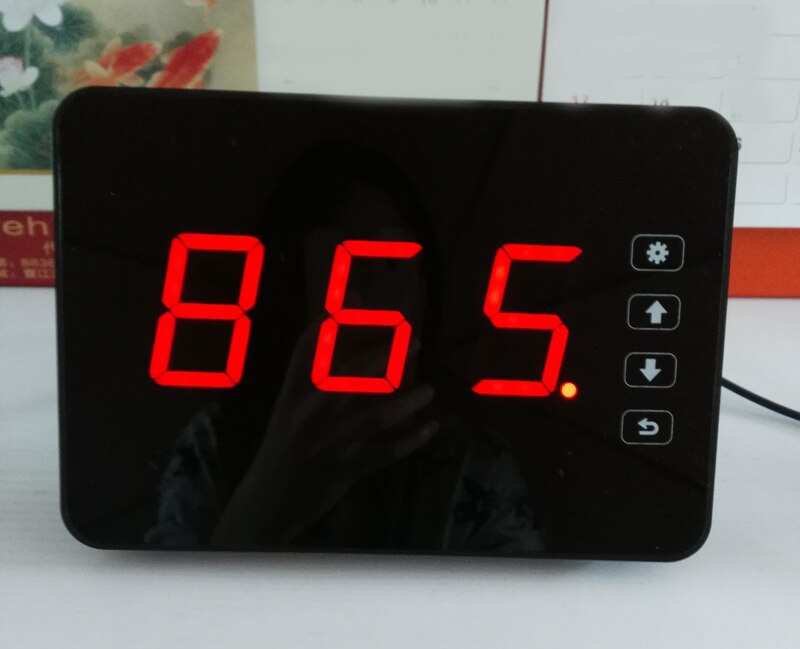 Wireless Call Bell System Host Display Receiver K-2000AT Touch Screen Function