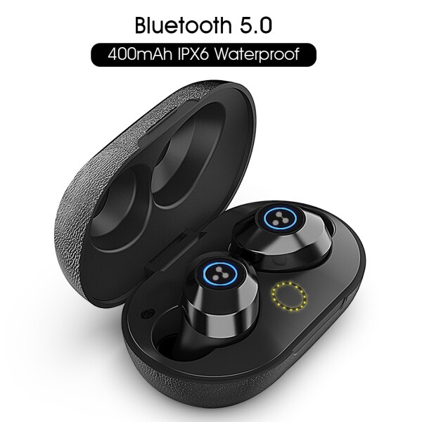 SYLLABLE S105 TWS Bluetooth Earphone True Wireless Stereo Earbud Waterproof Bluetooth Headset Syllable S105 for Phone: Default Title