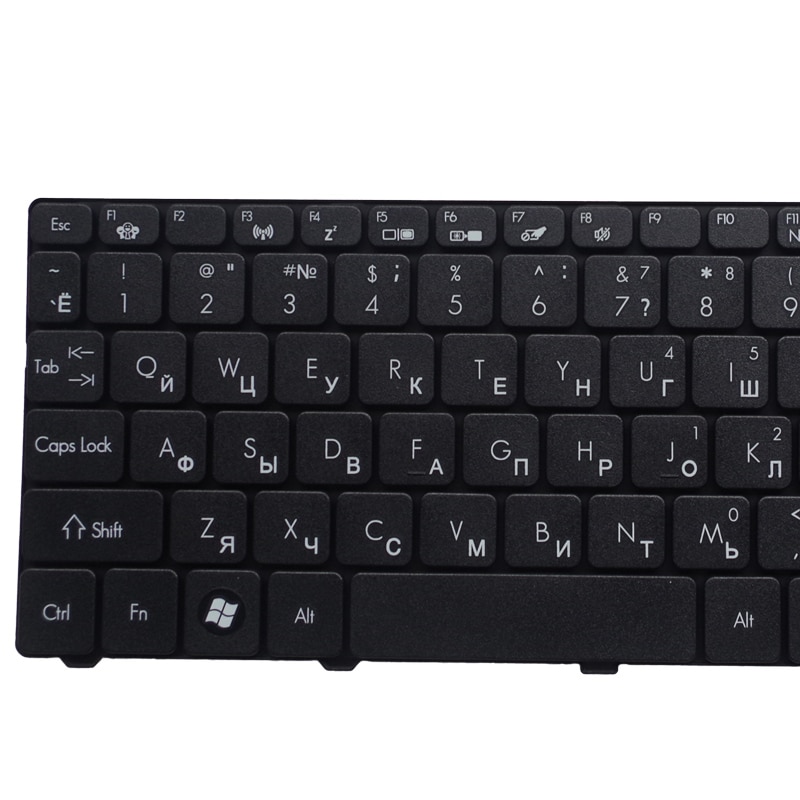 GZEELE-teclado para Acer Aspire One D255 D255E D257 AOD257 D260 D270 AOD260 AO521 AO532 AO533 532 532H 521 533 ruso