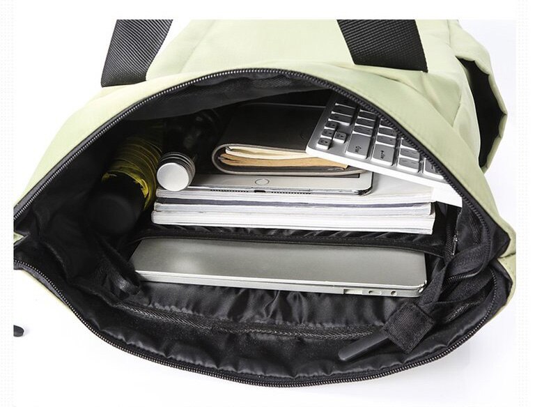 Vanntett kvinne treningsbag laptop ryggsekk håndveske mannlig virksomhet skuldervesker til ipad daglig bæreveske pakke sekk de sport