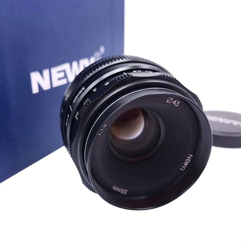 NEWYI 35 millimetri F/1.6 Messa A Fuoco Manuale MF Prime Lens per Nikon Z Mount Della Fotocamera