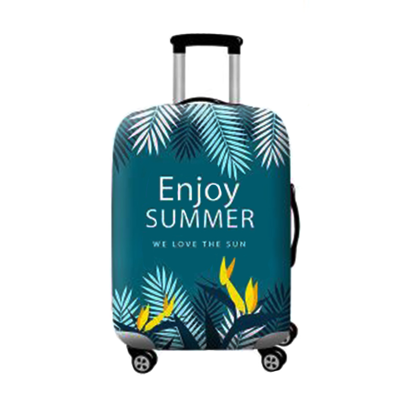 HMUNII-funda protectora para maleta equipaje elástico, cubierta antipolvo de novedosa, aplicable a 24 pulgadas, accesorios de viaje multifunción: Enjoy SUMMER / S