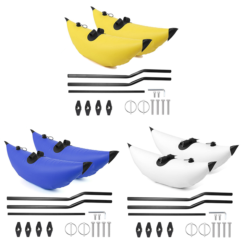2-teiliges Kajak-Ausleger-Stabilisator, aufblasbarer Ausleger-Schwimmer, stehendes Schwimmer-Stabilisator-System-einstellen für Kanus, Fischerboote