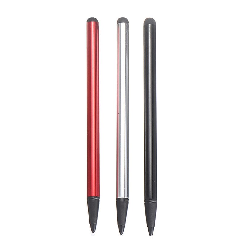 Aluminum Rod Simple Dual-Use Universal Touch Pen For iPad Android Tablet PC Drawing Stylus Capacitive Touch Screen Pen