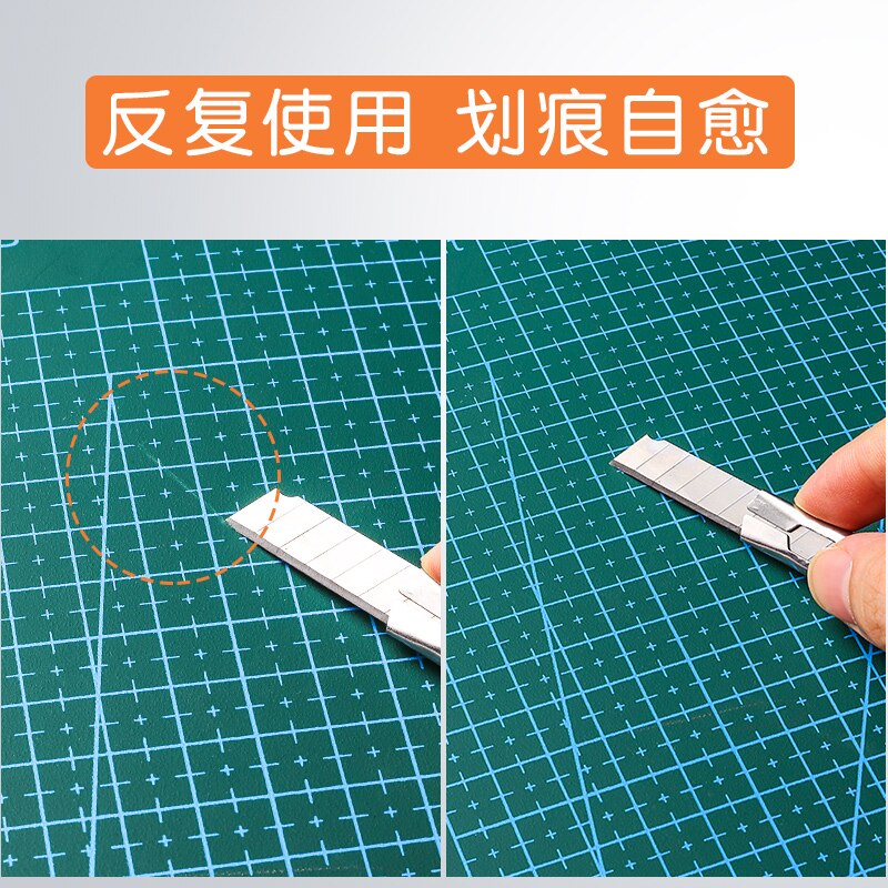 Cutting Mats A3&A4 Grid Double-sided Plate/PVC self-healing durable cutting pad/DIY rubber stamp leather carving pad