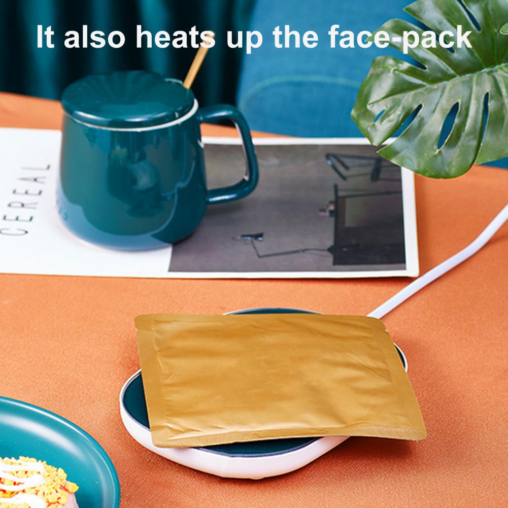 Electric Coaster Universal Heating Mug Pad Constant Temperature Quick Heating Cup Warmer Mug Heater Tray Electric Heated Pad