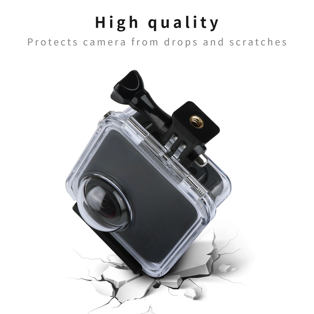 Ruigpro Voor Gopro Hero 8 Max Waterproof Case Behuizing Duiken Beschermende Onderwater Dive Shell Voor Gopro 8 Accessoire