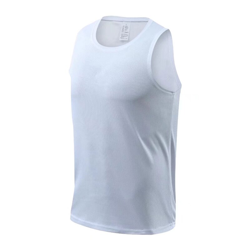 2022 Men Basketball vest Breathable Sport shirt Sleevess shirts top traning shirt Quick Dry workout gym vest fitness