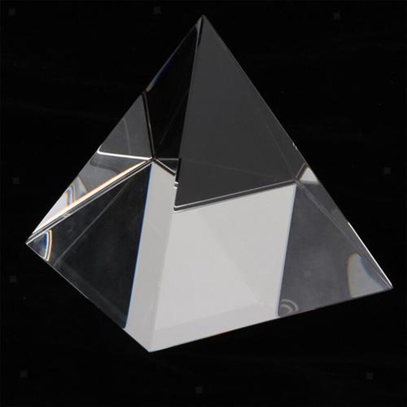 100mm Crystal Pyramid Processing quad prism pyrami... – Grandado