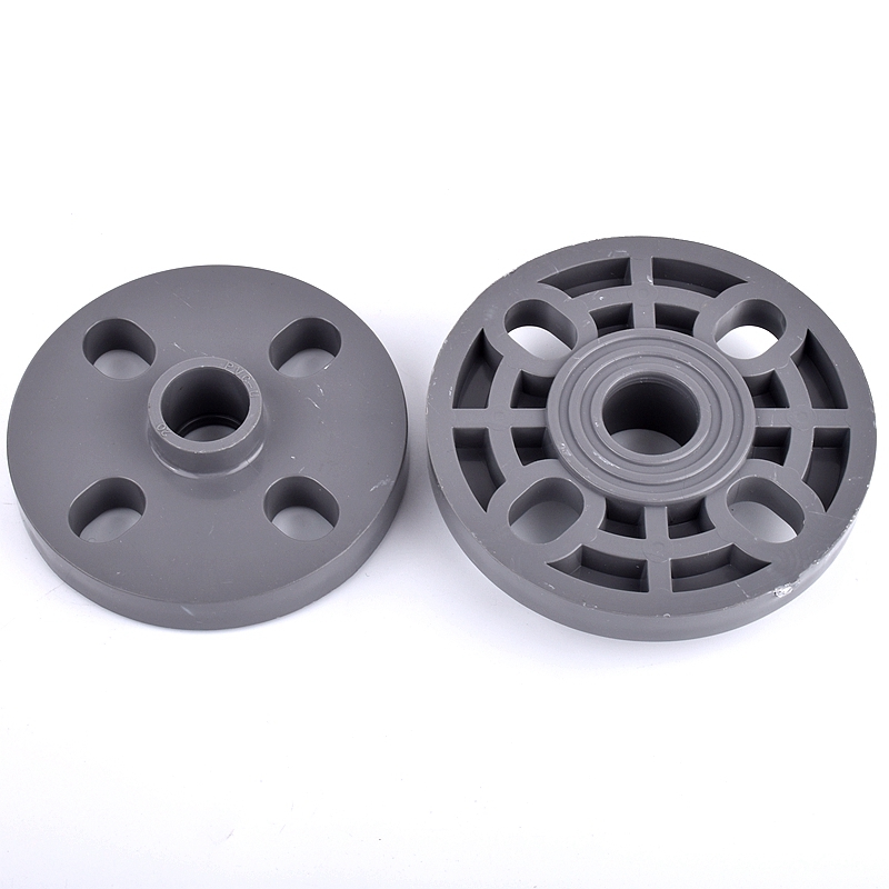 20~160mm PVC Flange Pipe Connector, Aquarium Fish Tank Adapter Irrigation Water Tube Joint Hardware Fittings Slip Socket Flanges