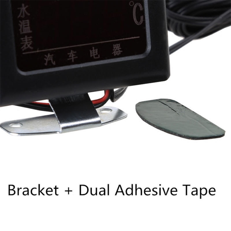 Plug Gauge Car 12V~24V Display Plastic Water 10mm Temperature Kit Temp