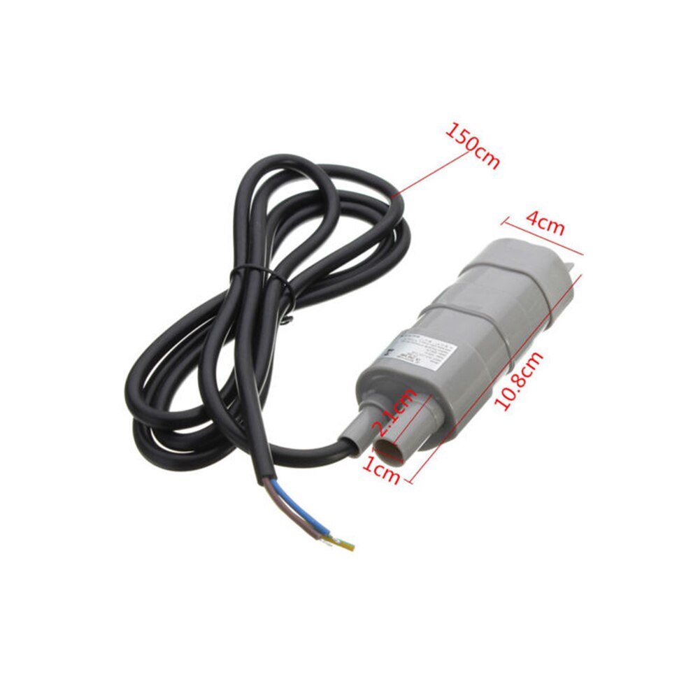 DC 12V Immersible Under Water Portable Fish Tank Motorhome Aquarium Bath Caravan High Flow Submersible Pump