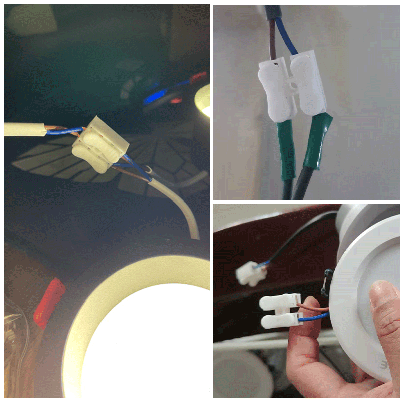 Cable Wire Connector Push Quick Wire Cable Connector Spring Clamp Terminal No Screw Terminal Block Spring Clamp