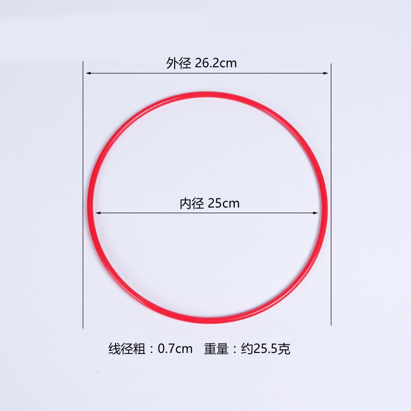 Virola de mercado nocturno juego de jardín de infantes solo tiro sólido el círculo interactivo juguete fabricantes de plástico al por mayor: Solid Ring with Inner Diameter of 25cm