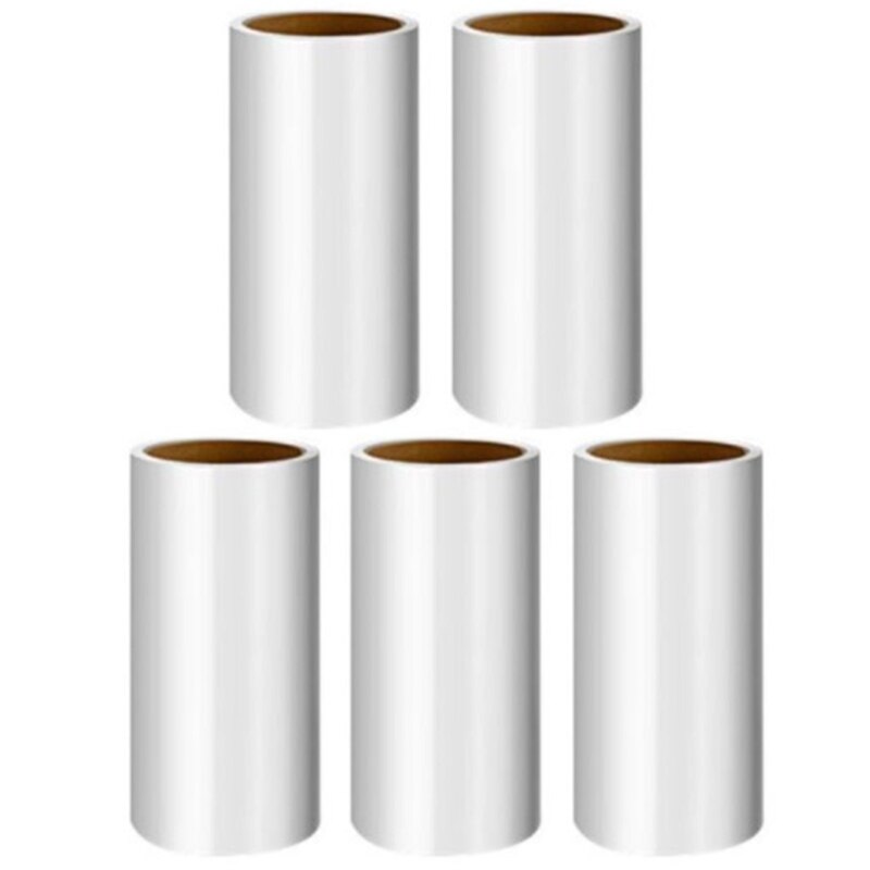 Tearable Roll Paper Sticky Roller for Home Living Room Bedroom Floor Sofa Dust Wiper Pet Hair Clothes Carpet Tousle Remover Tool