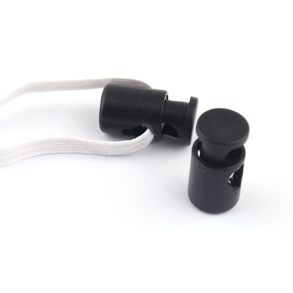 Koordvergrendeling Richter Elastische Koord Spring Loaded Toggle Lock Plastic Band Stopper Gezichtsmasker Vorm Fastener Naaien Kleding Touw