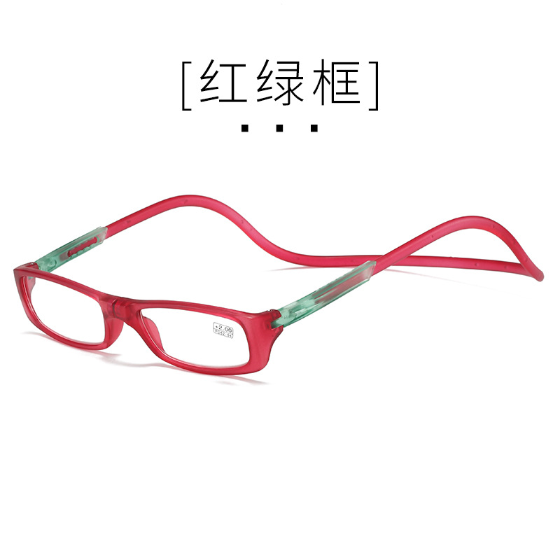 Presbyopie Brille Presbyopie Schutzbrille Stein Mann Spiegel Transparent Acetat Drehbare Auge Starke Magnetische: Blau / +250