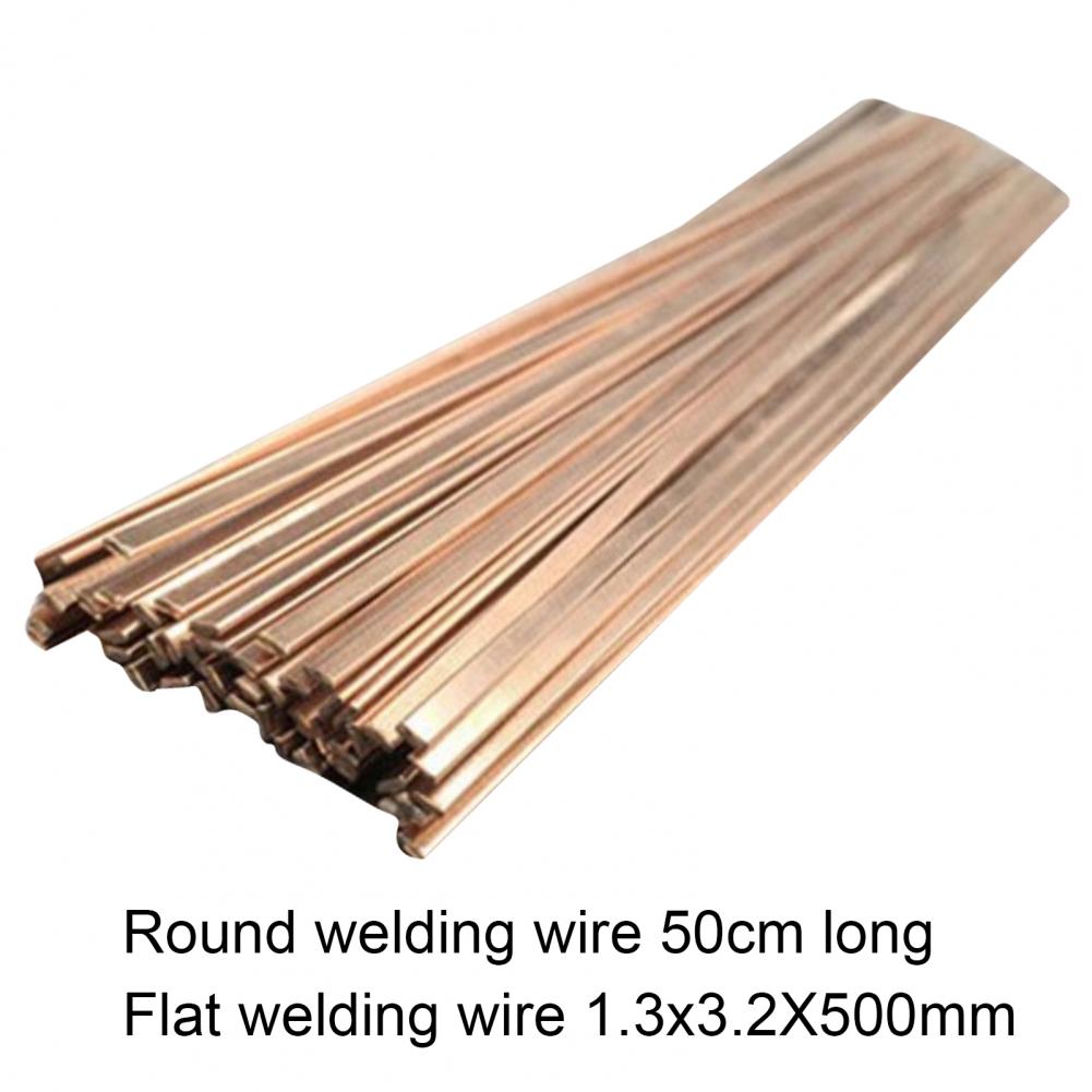 10Pcs 1.0/1.6/2.0/2.5/3.0mm Dedicated TIG Welding Rod Low Melting Point Welding Materials Refrigerator Welding Rod for Industry