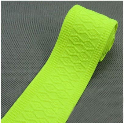 Breedte Ongeveer 5Cm Kleding Accessoires Met Patroon Verdikking Losse Strakke Riem/Elastische Riem Dubbele Diamant Elastische Riem Taille: Fluorescerend Groen