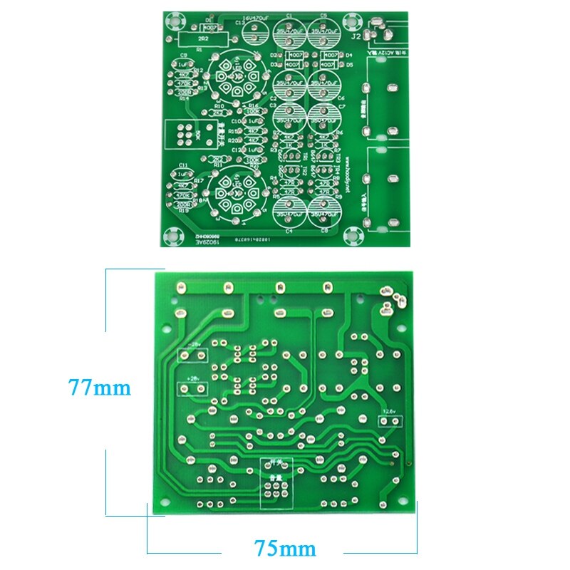 Tube Amplifiers Audio board Amplifier Pre-Amp Audio Mixer 6J1 Valve Preamp Bile Buffer Diy Kits