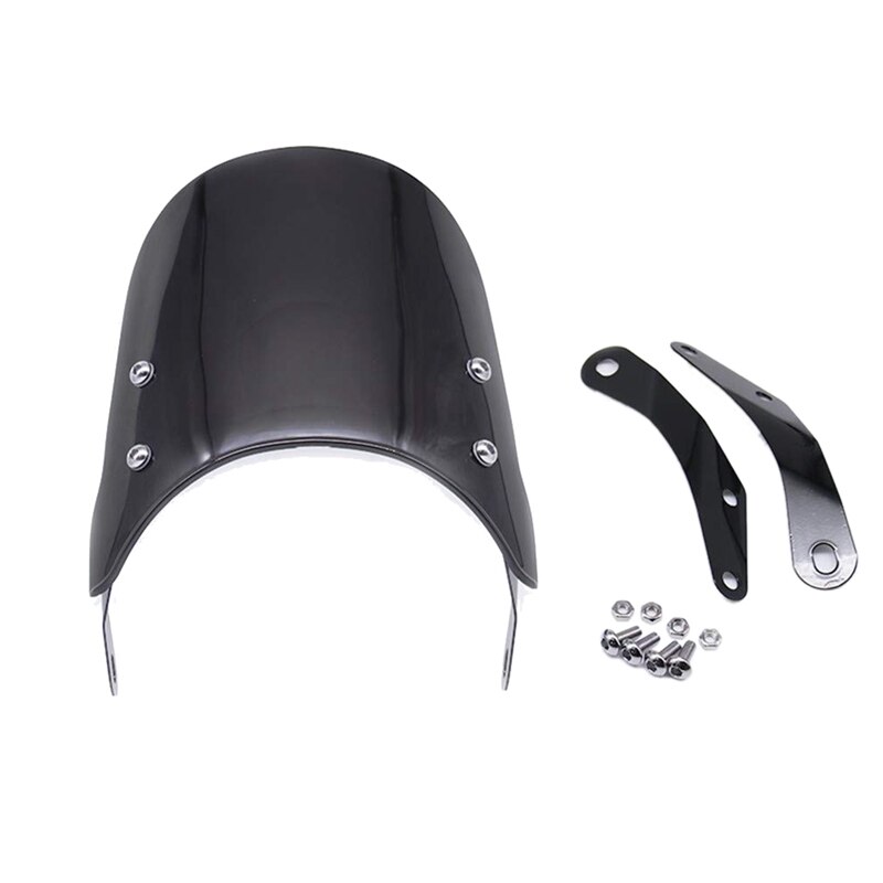 Faro de la motocicleta carenado parabrisas Windsn Compatible para Triumph Bonneville 2001 T100 2003