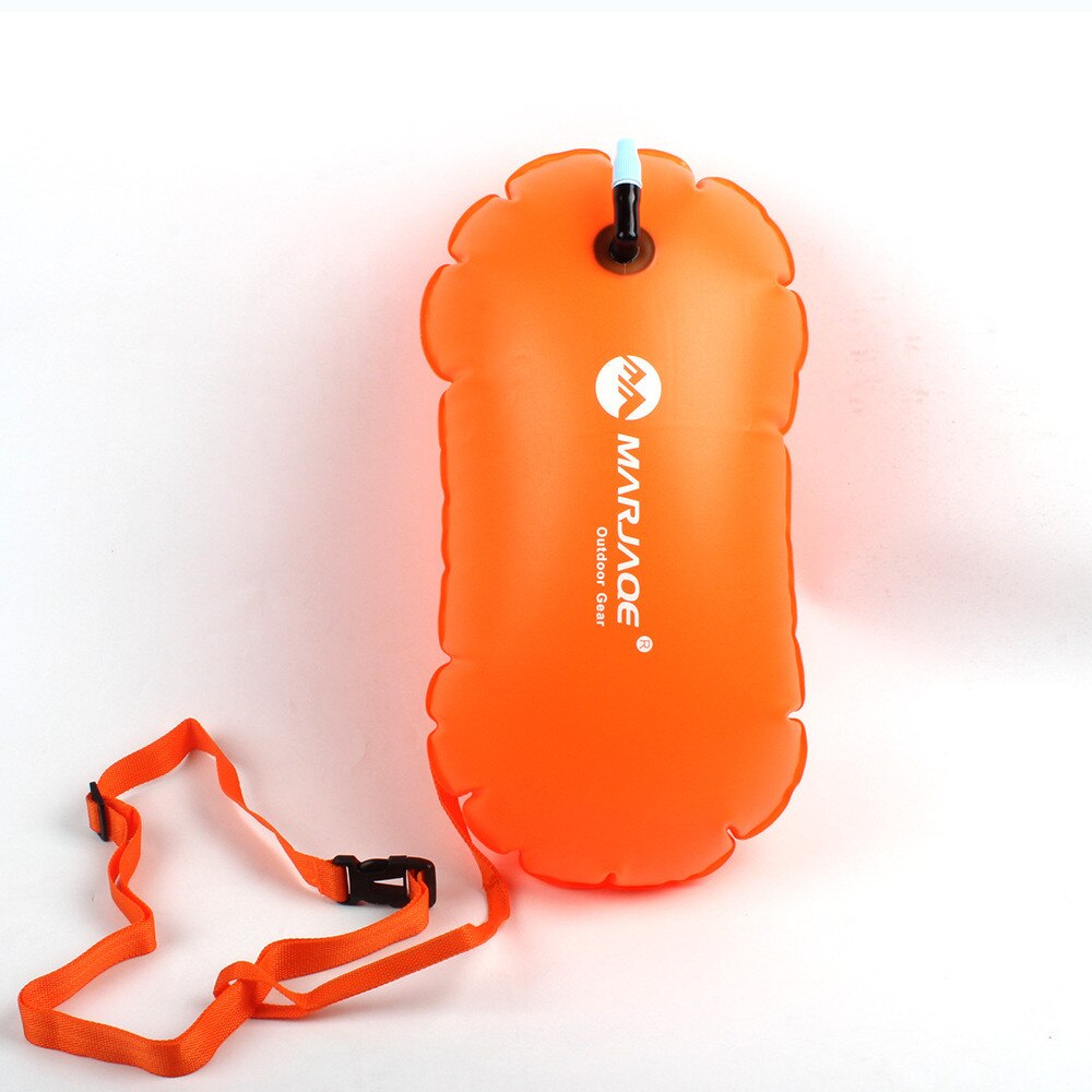Swimming Buoy Safety Air Dry Float PVC Swimming Prevent Drowning Bag Flotation Device Water Sports Training Aids Outdoor Gear: Orange