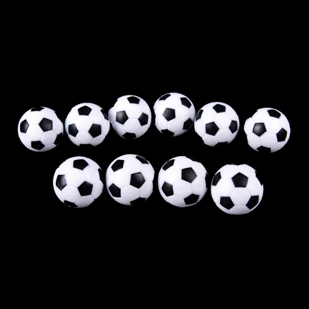 10PCS dia 32mm Plastic Tafelvoetbal Tafel Voetbal voetbal Voetbal Fussball Sport Ronde Indoor Spel