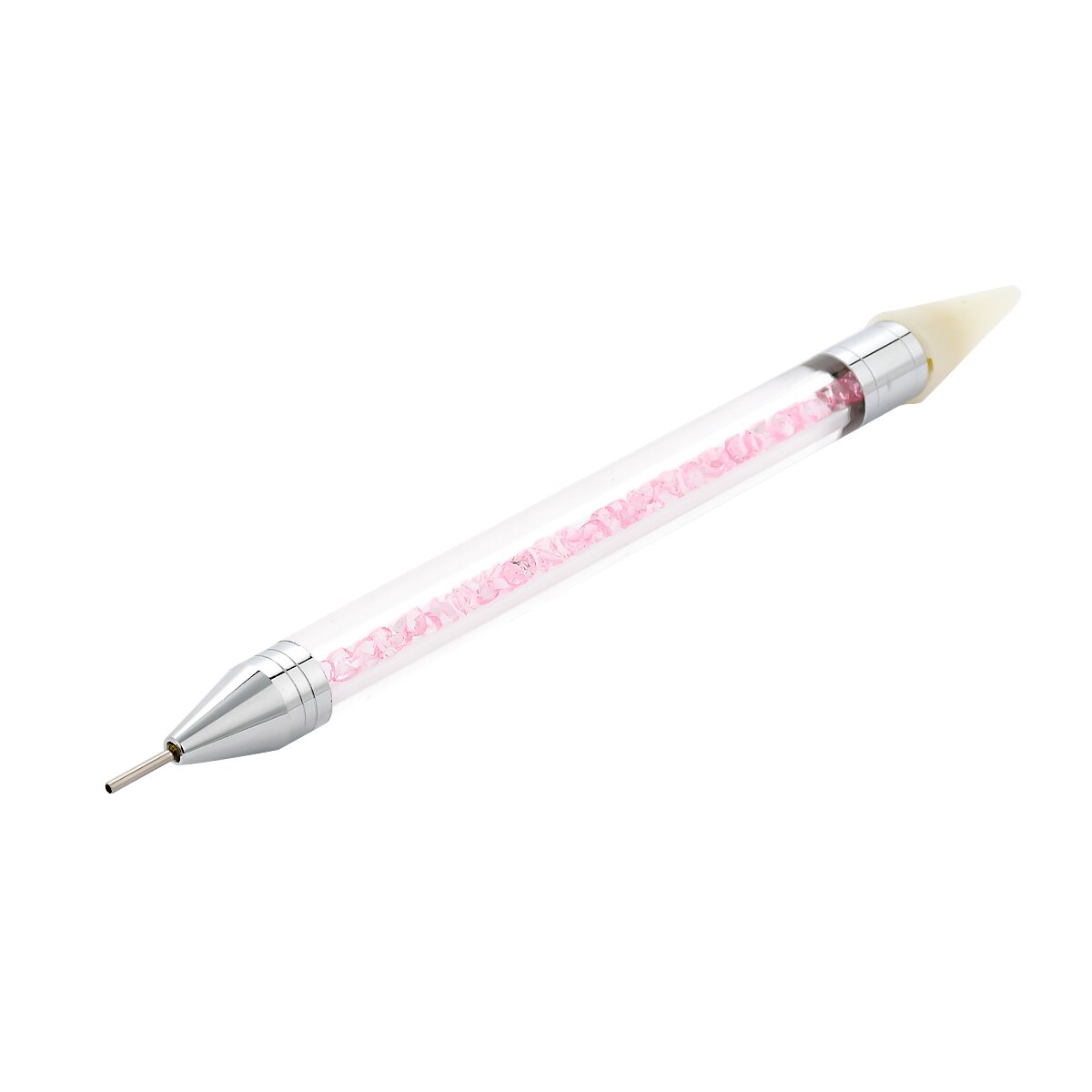 Rhinestones Pick Up Pencil Nail Art Decoration Tools Picking Wax Pencil Jewel Picker Acrylic Nail Stones Picker: Pink